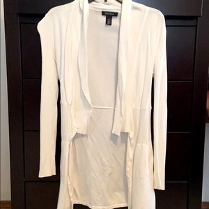 White House Black Market long sleeve open cardigan